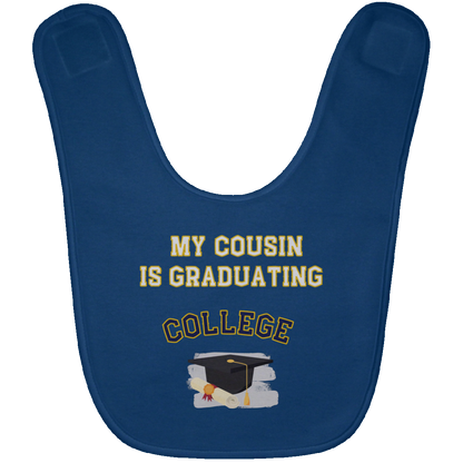 cousin graduating college Baby Bib