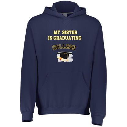 sister graduating college Youth Dri-Power Fleece Hoodie