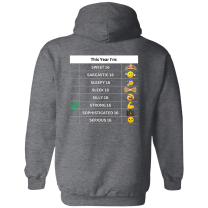 Sixteen Chart Strong Hoodie