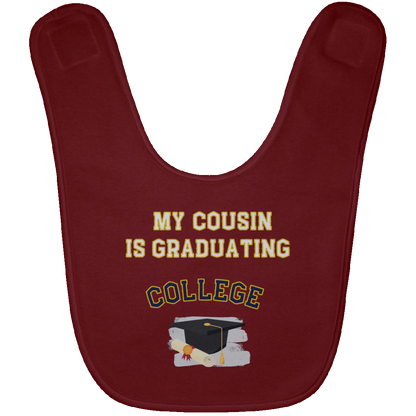 cousin graduating college Baby Bib