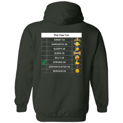 Sixteen Chart Strong Hoodie