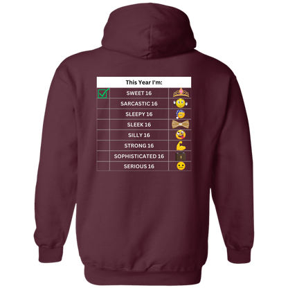 Sixteen Chart Sweet Hoodie