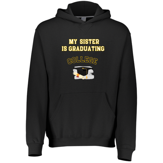 sister graduating college Youth Dri-Power Fleece Hoodie