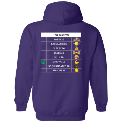 Sixteen Chart Strong Hoodie