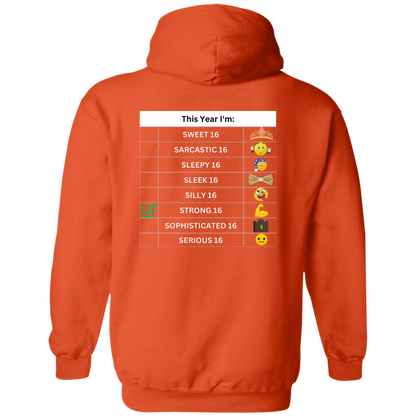 Sixteen Chart Strong Hoodie