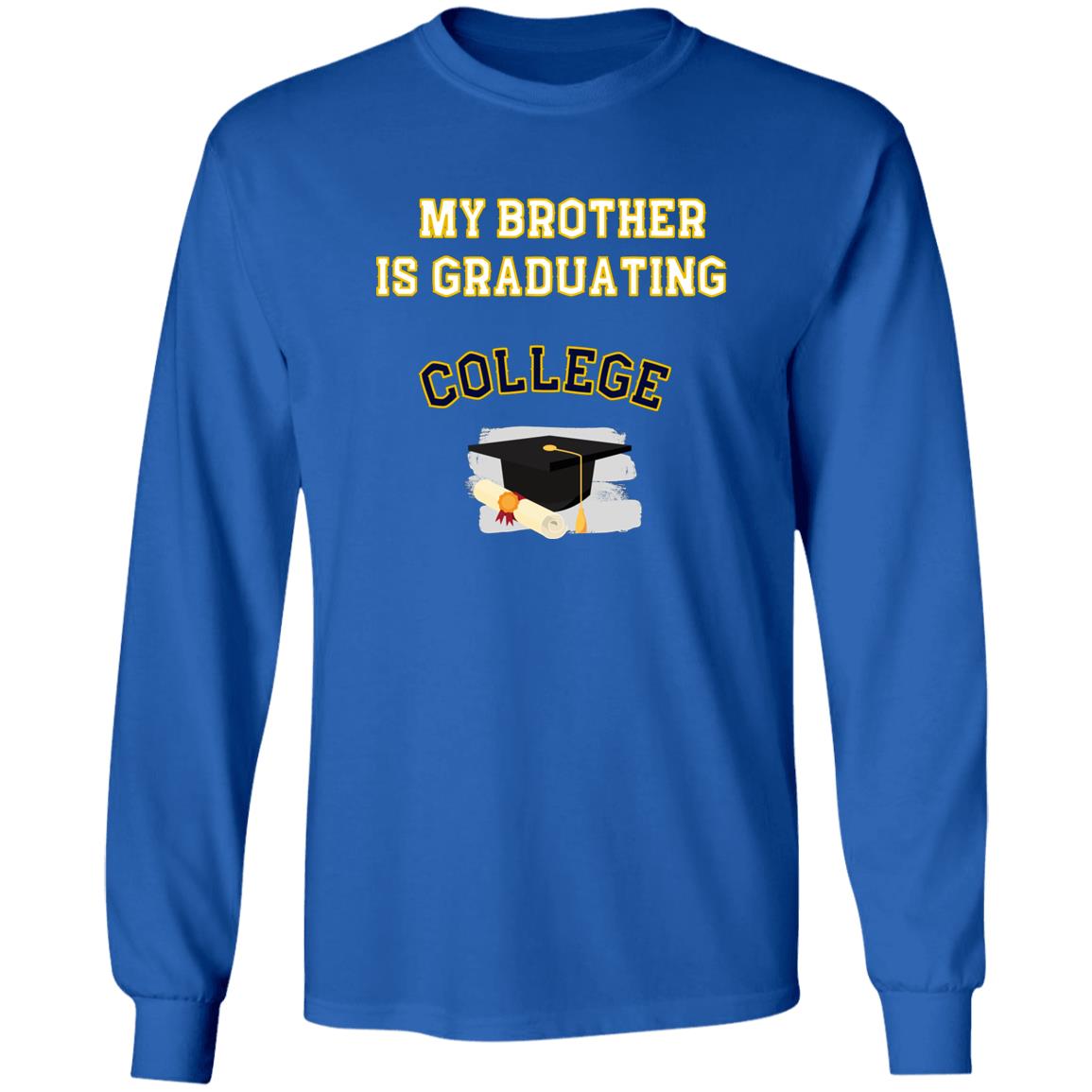 Brother Graduating College LS Ultra Cotton T-Shirt